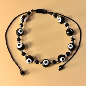 🖤 Black Evil Eye Bracelet